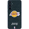 NBA Los Angeles Lakers Black Primary Logo Galaxy A35 5G Skin